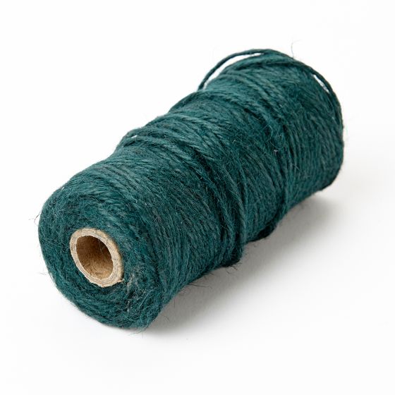 Crafts. Jute Floral String Oasis green Mossing Twine 