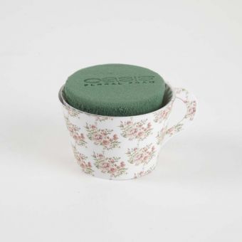 OASIS® Ideal Floral Foam Maxlife Tea Cups - Pink Bouquet (Pack of 6)