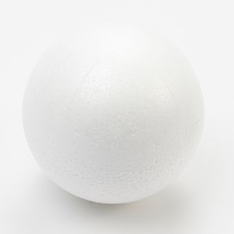 Styropor Solid Spheres - White - 12cm