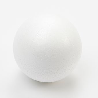 Styropor Solid Spheres - White - 10cm
