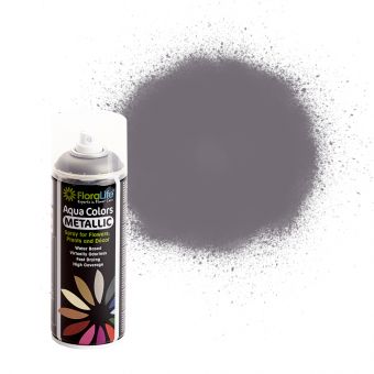 FloraLife® Aqua Colors Metallic Anthracite Spray Paint 400ml