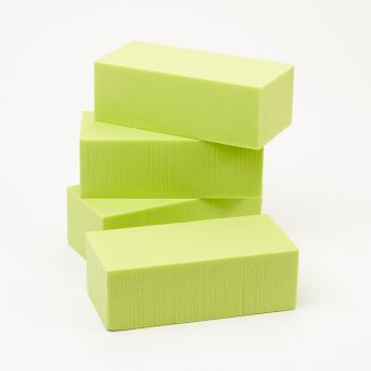 OASIS® RAINBOW® Floral Foam Brick - Lime Green - 23x11x8cm (Pack of 4)