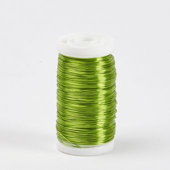 Myrtle Wire - Lime Green - 0.30mm x 100g, approx 140m