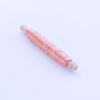 Metallic Wire on Wooden Stick - Copper 