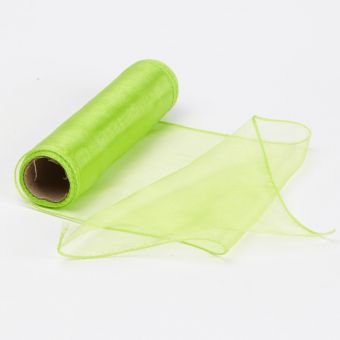 Organza Fabric - Apple Green - 20cm x 4.5m