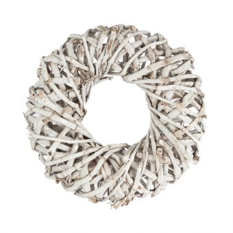 Carrizo Wreath Grey 30cm