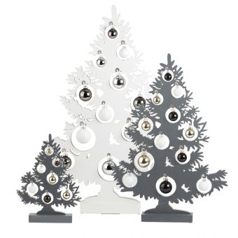 Olympus Tree with Baubles & LED Lights
