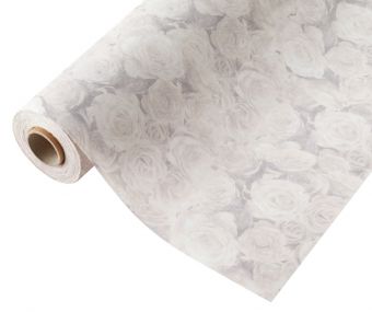 Compostable Wrap Rose Design - Cream