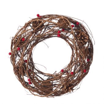 Aspen Twig Wreath - 30cm