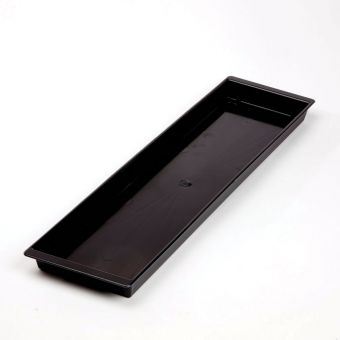 Double Brick Tray - Black (Pack of 10)
