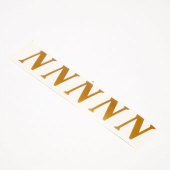 Vinyl Letters - N - Gold - 3cm (Pack of 20)