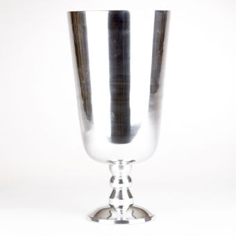 Aluminum Goblet - Silver - 23cm x 46cm