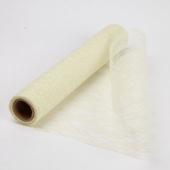 Bud Silk Lace - Cream - 38cm x 5m