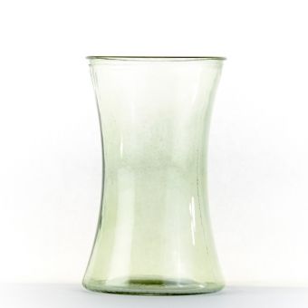 Serena Handtied Vase - Green - 20cm x 12.5cm