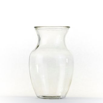 Moira Handtied Vase - Clear - 20cm x 10cm