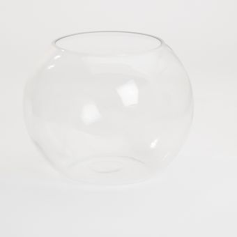 Glass Fishbowl - Clear - 20cm
