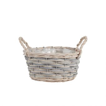 Round Kanto Lined Baskets 19cm