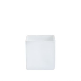 White Glass Cube