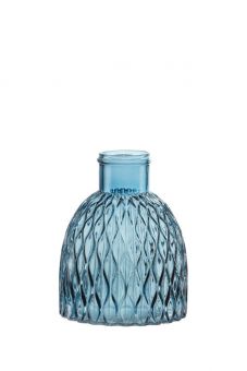 Aral Bottle Vase - Blue - 23cm