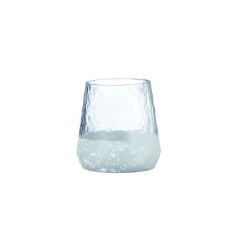 Hamun Vase - Frosted/Clear - 15cm