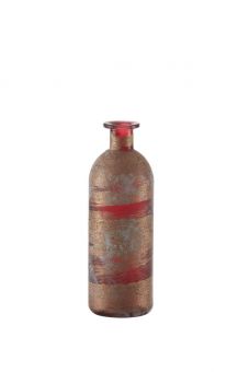 Iskar Bottle - Red/Gold - 20.5cm 