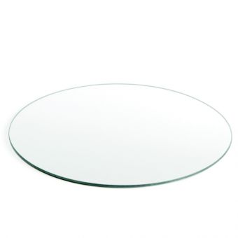 Round Mirrored Plate - 50cm