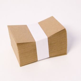 Plain Kraft Paper Envelopes 11 x 7cm (Pack of 100)