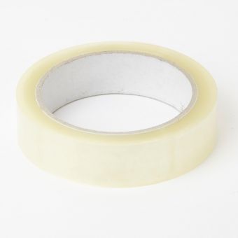 Crystal Clear Adhesive Tape - 25mm - Pack of 6