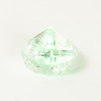 Submersible Diamond Lights - Green - 3.5cm x 2.8cm (Pack of 10)