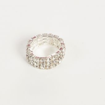 Rock Candy Elasticated Ring - 1cm