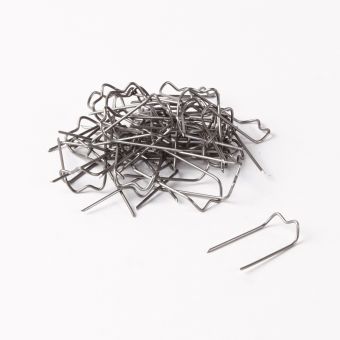 Mossing Pins Bent - Silver - 1.7cm x 3cm - 1 Kg