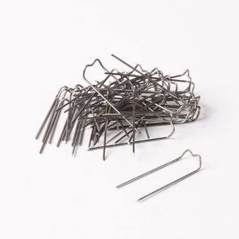Mossing Pins Bent - Silver - 1.7cm x 4cm - 1 Kg