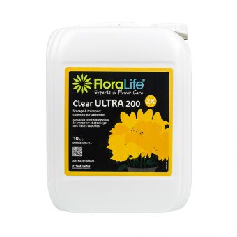 Floralife® Clear ULTRA 200 Storage & Transportation Concentrated Treatment 10L