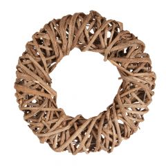 Carrizo Wreath Brown 40cm