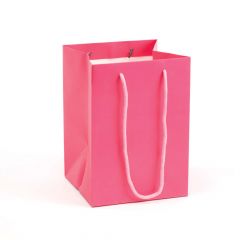 Handtied Porto Bag - Strong Pink - 18x25cm (Pack of 10)