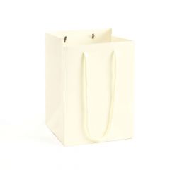 Handtied Porto Bag - Ivory - 18x25cm (Pack of 10)