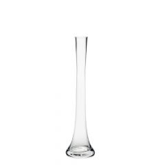 Glass Hollow Narrow Lily Vase - 40cm