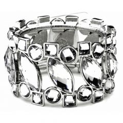 Splendid Times Corsage Bracelet - Silver