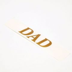 Vinyl Letters - DAD (Pack of 4)