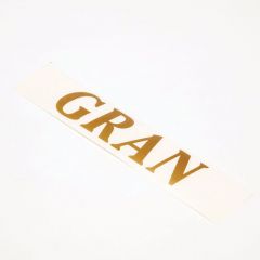 Vinyl Letters - GRAN (Pack of 4 )