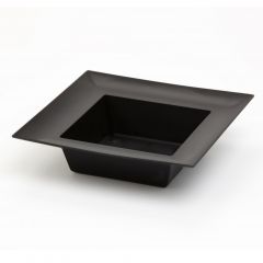 Designer Black Square Bowl