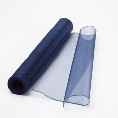 Organza Fabric - Midnight Blue - 40cm x 9m