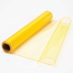 Organza Fabric - Golden Yellow - 40cm x 9m