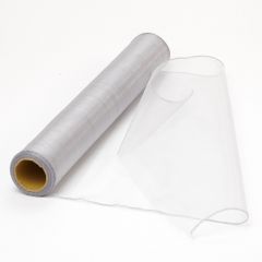 Organza Fabric  - Silver - 40cm x 9m