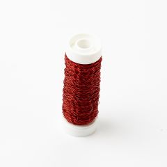 Bullion Wire - Red - 25g - approx 30m