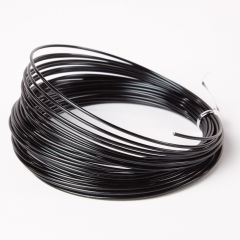 Aluminium Wire - Black - 2mm x 100g, approx 11.7m