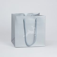 Porto Bag - Reindeer - Silver/Grey - 18x20cm (Pack of 10)