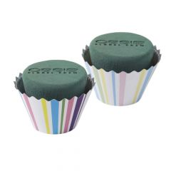 OASIS® Floral Creations Stripes Cupcakes